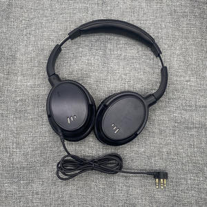 Casque filaire durable, classe affaires, réduction du bruit, protection auditive ABS, protection auditive, trois broches 3,5 mm pour avion - Product Image 1