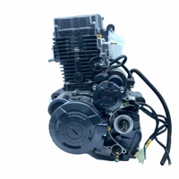 Pièces de rechange de générateur zonshen haixiao système de refroidissement de moteur de tricycle 200cc utilisation électrique/coup de pied CG200 pour Apsonic