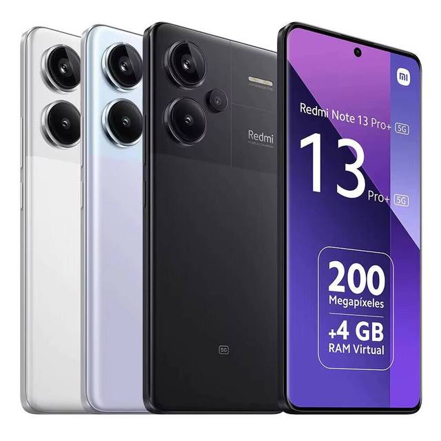Wholesale for Redmi Note 13 Pro+ PLUS 5G CDMA LTE Unlocked Smartphone 120W Quick Charge AMOLED Display 200MP Camera