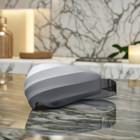 Masque de sommeil 3D respirant occultant pour les yeux Option de lifting du visage à main souple pour les cernes pour dormir dans le dos