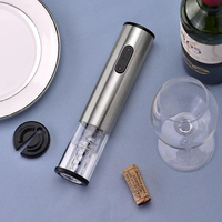 Ouvre-vin électrique automatique Kit d'ouvre-vin en acier inoxydable à piles