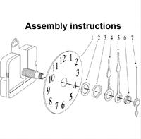 Kit de bricolaje al por mayor, mecanismo de reloj silencioso, mecanismo de reloj de pared de cuarzo