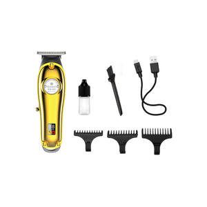 Tondeuse à cheveux professionnelle Kemei KM-18S, lame en métal, rechargeable par USB, 7000-9000 tr/min, affichage numérique, pour tous les groupes d'âge - Product Image 3