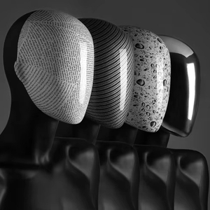 หุ่นโชว์เสื้อผ้าไฟเบอร์กลาสสีดำด้านราคาถูกสำหรับร้านขายเสื้อผ้า หุ่นโชว์หญิง<span class=keywords><strong>ท่า</strong></span>ทางทันสมัยสำหรับขายส่ง - Product Image 1