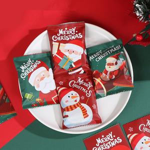 100 pièces en aluminium Film Hot Seal sacs pour chewing-gum bricolage à <span class=keywords><strong>la</strong></span> main Biscuit Nougat emballage noël bonbons <span class=keywords><strong>Ponche</strong></span> noël nouvel an - Product Image 6