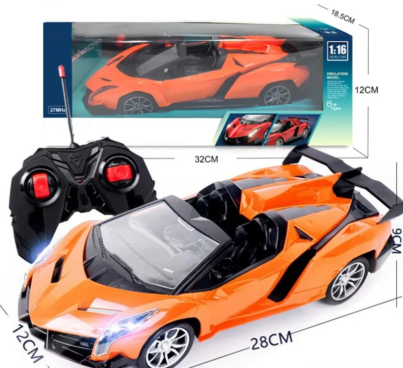 Children's Drift Remote Control Car Simulation Car Model Toy Boy's Four way Remote Control Toy Car