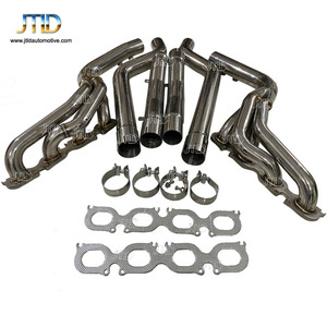 JTLD rendimiento t304 Acero inoxidable largo tubo de escape y tubo medio para W204 <span class=keywords><strong>Mercedes</strong></span> C63 <span class=keywords><strong>AMG</strong></span> - Product Image 5