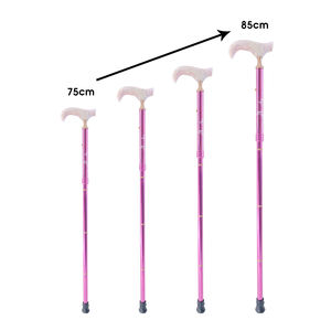 Bastón plegable de cinco secciones de aleación de aluminio con mango de mármol, logotipo personalizado, diseño elegante - Product Image 5