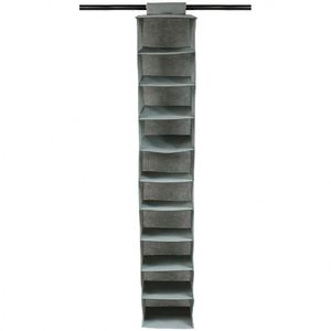 Organizador de Gorras Colgante de Acero Inoxidable Moderno de 10 Estantes para Gorras de Béisbol y Almacenamiento en Sala de Estar/Armario para Proteger Gorras - Product Image 2