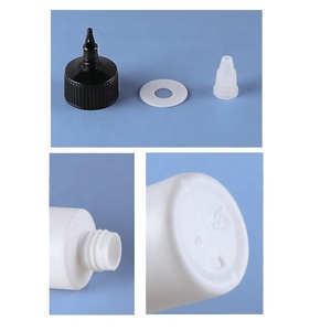Ecannal 120ml 4oz HDPE bouteille à presser en plastique avec capuchon torsadé pour le soin des <span class=keywords><strong>cheveux</strong></span> Pigment Pet oreille gouttes <span class=keywords><strong>Gel</strong></span> d'huile liquide - Product Image 4