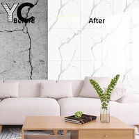 Papier peint pour cuisine et salle de bain, résistant à la graisse, imperméable, décorations murales en PVC, résistant aux hautes températures, auto-adhésif, design moderne, facile à poser