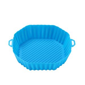 Airfryer de silicona con forma ctagonal, freidora de aire con revestimiento de silicona, olla de silicona de 8 pulgadas para Ninjas - Product Image 6
