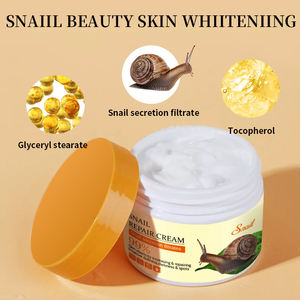 Private Label Slime Slime Collagen Pelembab dan Krim Wajah Pemutih Siput Menghilangkan Jerawat Jerawat Krim Siput - Product Image 4