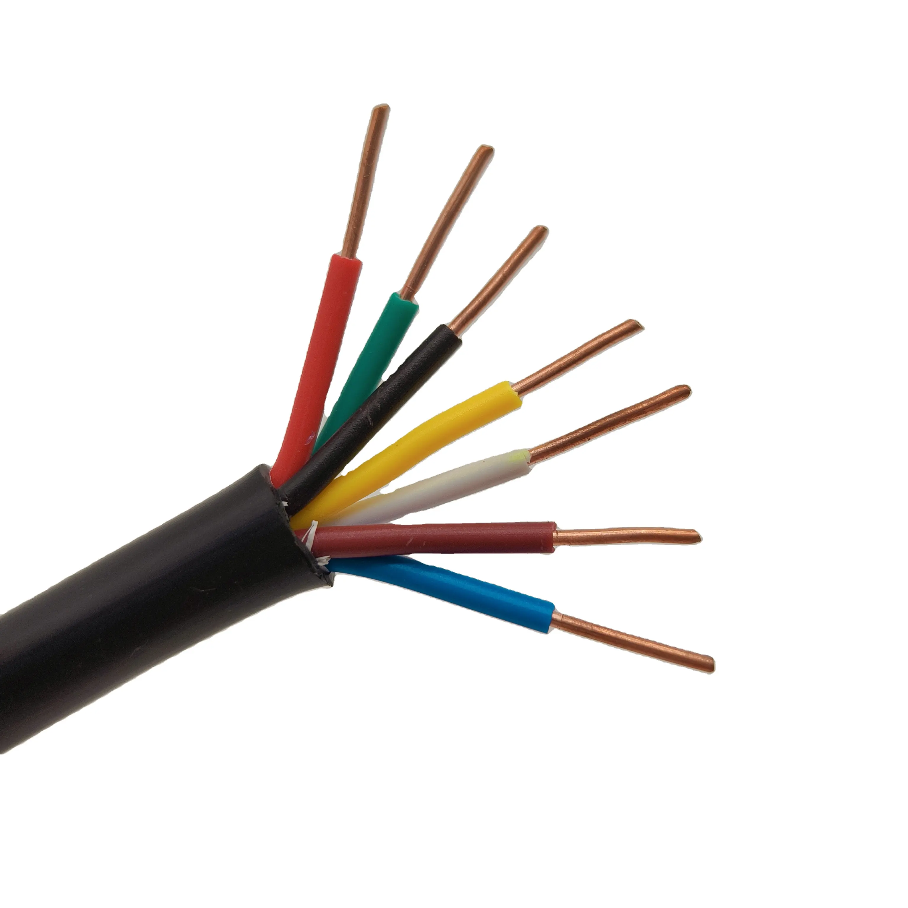 Kabel Daya Industrial 0.6/1kv XLPE/PVC dengan 7x1,5 mm2 7x2.5mm2 7x4mm2 7 core tembaga voltase rendah-produsen & pemasok