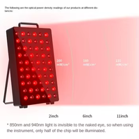 OEM/ODM Panneau thérapeutique portable de type bureau à LED à lumière rouge et infrarouge 630nm 660nm 810nm 850nm 940nm