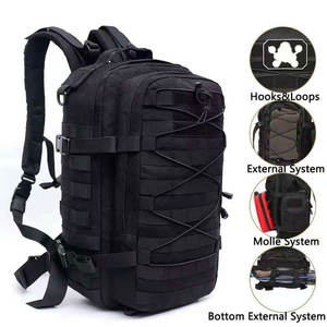 Custom Hot Sale 900d Oxford Hiking <b>Rucksack</b> Camouflage Pattern 45l Molle Pouch Fashionable Assault Pack Black Camping Tactical - Product Image 2