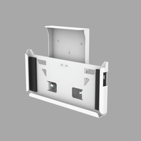 Peacemounts TPS-4 nouveau support de tablette mural de 10.9 pouces Installation facile boîtier de support en métal tablettes PC hôpitaux d'urgence