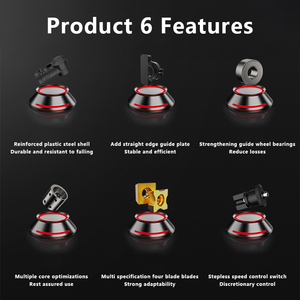 AOCKE AX311C Herramienta de mano portátil Debur Chamfer 45 grados Herramienta neumática de biselado de metal Máquina de biselado - Product Image 2