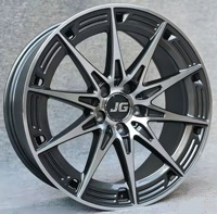 Rines de Aleación de Aluminio Forjado T6061 de 17, 18, 19, 20, 21 y 22 Pulgadas, Diseño Multirradio, Color Plateado, Cóncavos Profundos, para Land Rover, BMW, Porsche