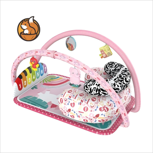 <span class=keywords><strong>Tapis</strong></span> d'Éveil Multifonctionnel 7 en 1 Siège Bébé Piano à Pédales Jouets Éducatifs pour Bébés <span class=keywords><strong>Tapis</strong></span> de Gym d'Éveil Précoce - Product Image 6