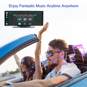 Mới xách tay 10.26 inch đài phát thanh xe hơi âm thanh GPS + BD Navigation 4 gam Sim DVD Player với màn hình Carplay Android Auto ADAS FM Wifi - Product Image 3