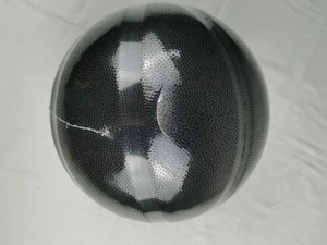 Pallina da basket nera pesante in pelle nera di colore dorato originale 7 più costosa - Product Image 5