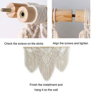 Da Parete Minimaliste Appendiabiti in Cristallo Macrame Per La <span class=keywords><strong>Casa</strong></span> Filippina Appendino Piante Miniatura - Product Image 5