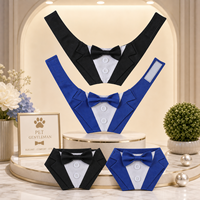 Bandana de mariage pour animaux de compagnie au design original, collier nœud papillon réglable pour chien, accessoire de mode pour la fête pour chat