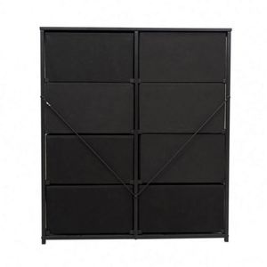 Commode autoportante moderne en tissu pour salon, durable, avec panneaux en MDF et acier inoxydable, en pin, disponible en plusieurs couleurs - Fournisseur en gros - Product Image 5