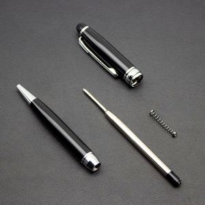 Stylo bille métallique haut de gamme personnalisable, design rotatif, impression de logo, sérigraphie, 139 mm, cadeau promotionnel - Product Image 5