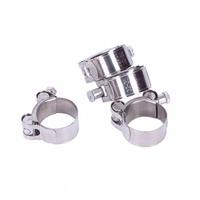 Lot de 20 mini-colliers de serrage en acier de 13-15 mm pour conduites de carburant et de conduites d'eau, emballage en bidon de 120 ml avec support OEM