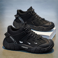 Bottes de travail d'extérieur pour hommes de haute qualité, nouvelle collection printemps, polyvalentes, décontractées, résistantes à l'usure, respirantes, chaussures de sécurité sportives