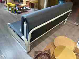 2026 SmartCare Foldable Metal Convertible <strong>Sofa</strong> Modern Design 2-Seater <strong>for</strong> Living Room <strong>Bedroom</strong> Dining Hotel Outdoor Apartment Use - Product Image 2