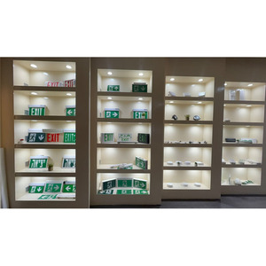 Signalisation de Sortie de Secours LED <span class=keywords><strong>Luminaire</strong></span> en Plastique IP65 pour Bâtiment 220V Source Lumineuse SMD Fonctionnement Maintenu - Product Image 1