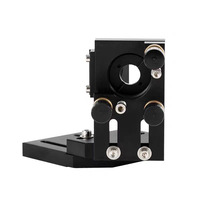 Ensemble de têtes laser CO2 avec refroidisseur d'eau et lentille de focalisation pour la découpe, pièces d'équipement laser, supports de miroirs pour machines de gravure laser