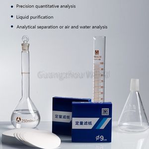 Papel de Filtro Cualitativo Equivalente al Grado 40/41/42/44 Sin Cenizas para Pruebas de Suelo, Fertilizantes, Metales, Alimentos y Laboratorio - Product Image 5