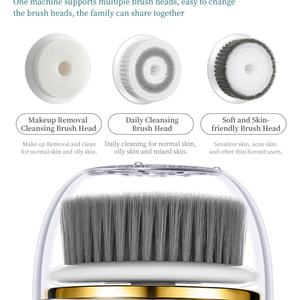 Machine de nettoyage électrique, brosse nettoyante vibrante pour le visage, pour femmes et hommes, nettoyage en profondeur de la peau - Product Image 5