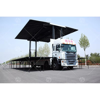 Camion mobile d'étape d'événements avec l'étape mobile menée de système de son d'éclairage