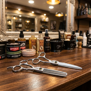 Ciseaux de coiffure professionnels japonais SS en acier inoxydable pour salon de coiffure, ciseaux à effiler les cheveux - Product Image 3