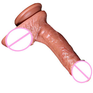 Realistische Dildos für Männer Klein Mittel Groß Doppelschichtiger Weiblicher Masturbator Analplug Weiches Material Saugnapf für Erwachsenen-Sex - Product Image 4