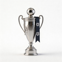 Trofeo Deportivo de Metal Personalizado de Fábrica para Fútbol, Baloncesto, Bádminton, Maratón, Premio de Campeonato