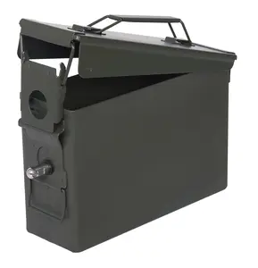 Kan 30 Cal Ammo Doos Metalen Munitieblikken Groothandel Case Staal M19a1Waterproof Ammo Box