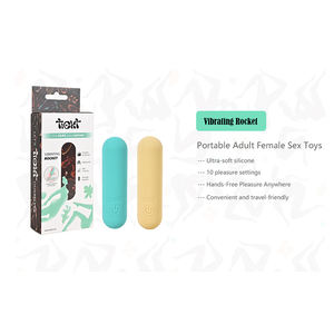 वयस्क आनंद के लिए लक्जरी स्टाइलिश वाइब्रेटर टिकक्ट एम 104 महिला मिनी पोर्टेबल भोजन-ग्रेड सिलिकॉन पिक्स - Product Image 3