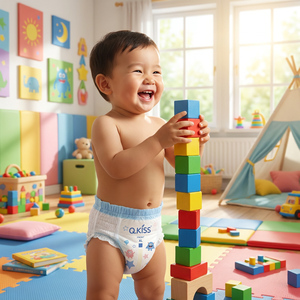 Pañales Premium Q.KiSS para Bebés, Estándar de Calidad Alemana, Absorción Rápida, Pañal con Cinta Adhesiva Japonesa - Product Image 1