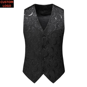 Setelan pakaian pria, 5XL, setelan pakaian pria, LOGO kustom, 3 potong, Jacquard, bisnis, Blazer pengantin pria, ukuran Plus, setelan mewah untuk pria, <span class=keywords><strong>Prom</strong></span> - Product Image 4