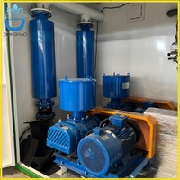 Station d'épuration des eaux usées MBR intégrée en conteneur avec une capacité quotidienne de 200 mètres cubes pour l'équipement industriel des laboratoires