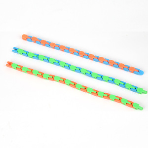 Juguetes Sensoriales <span class=keywords><strong>de</strong></span> Plástico para Autismo, Juguetes Antiestrés <span class=keywords><strong>de</strong></span> Serpiente con Clic, Fidgets Wacky Tracks, Juguetes Fidget para Niños, Regalos - Product Image 6
