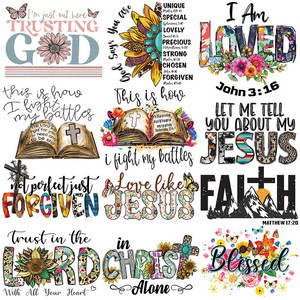 DTF adesivi per il trasferimento di calore eco-friendly lettere di moda Logo cartelli lavabili e durevoli trasferimenti in ferro-On per abbigliamento basso MOQ - Product Image 1