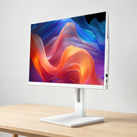 PC de bureau tout-en-un rotatif et réglable avec écran LCD de 23,8 pouces ou 27 pouces, RAM DDR4, PC barebone avec Type C et DVD-RW