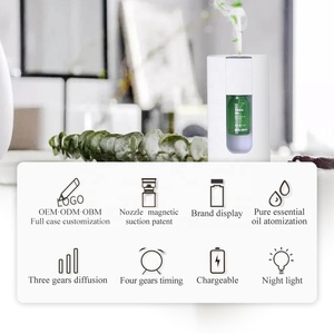 Diffuseur <span class=keywords><strong>D</strong></span>'huile essentielle Sans Eau et Sans Fil, <span class=keywords><strong>Mini</strong></span> Voiture Diffuseur pour Huiles Essentielles Alimenté Par Batterie - Product Image 4